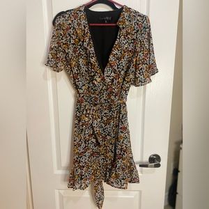 Dynamite Floral Print Dress